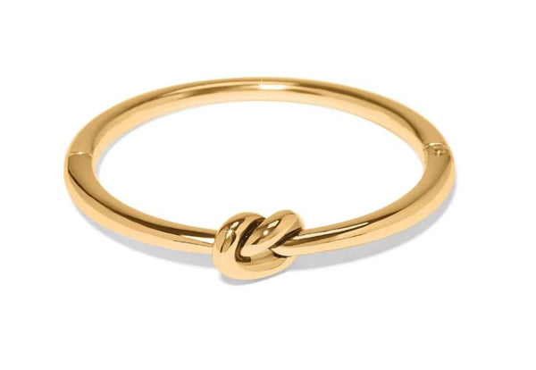 Brighton Interlok Single Knot Hinged Bangle
