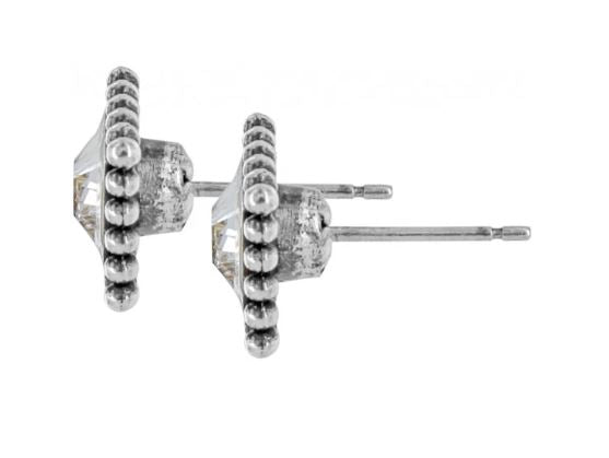 Brighton Sparkle Square Mini Post Earrings