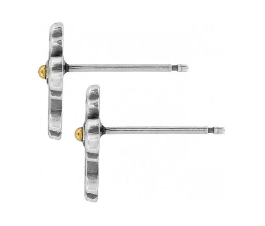 Brighton Luna Cross Mini Post Earrings