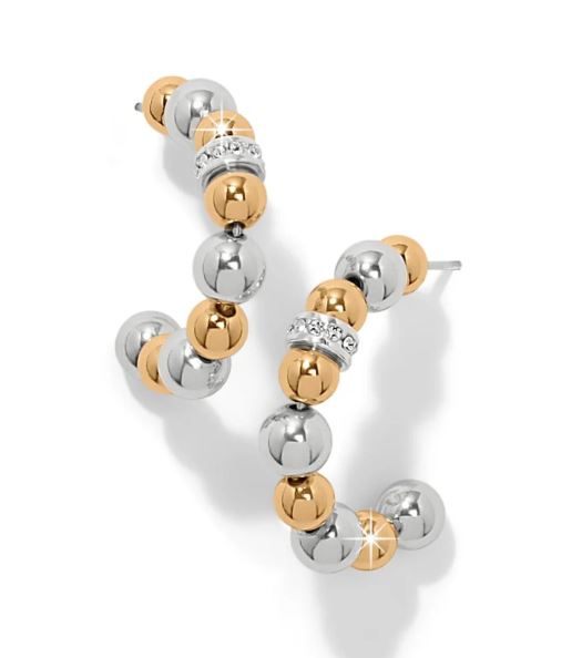 Brighton Meridian Petite Station Hoop Earrings