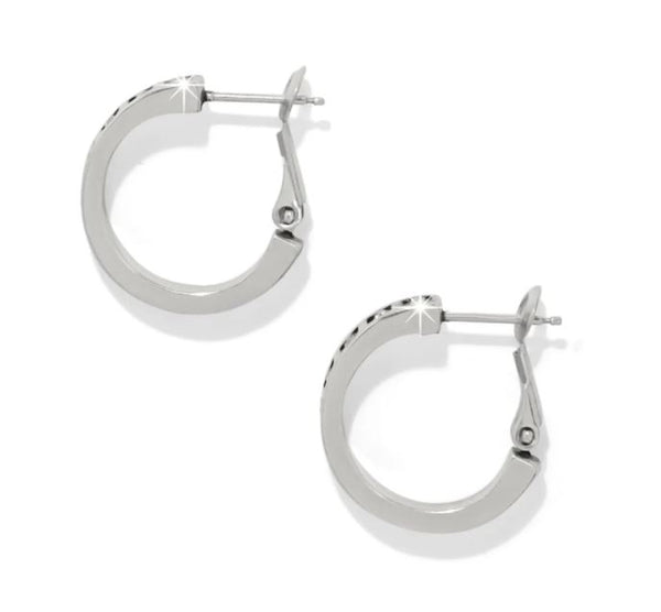 Brighton Love Knows Hoop Silver Hoop Earrings