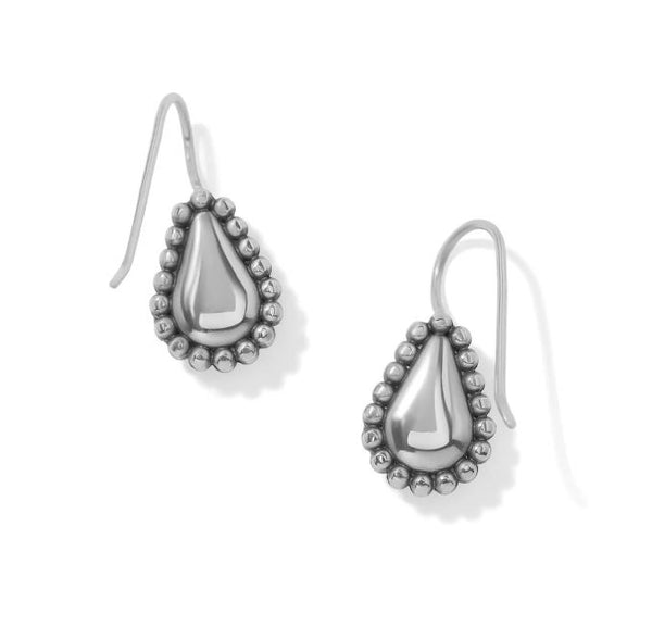 Twinkle Luxe Teardrop French Wire Earrings