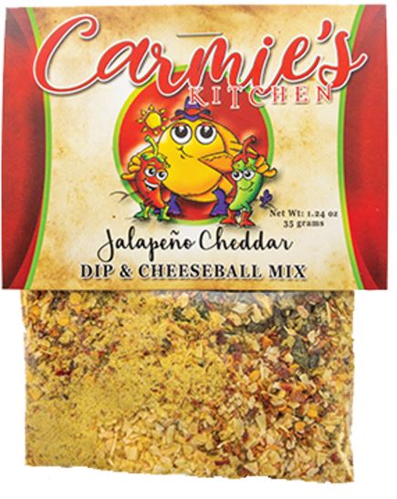 Carmie’s Kitchen Jalapeño Cheddar Dip & Cheeseball Mix