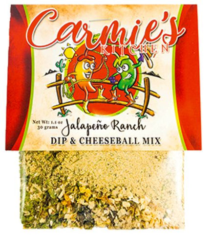 Carmie’s Kitchen Jalapeño Ranch Dip & Cheeseball Mix