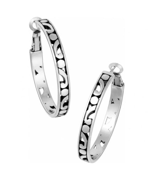 Brighton Contempo Medium Hoop Earrings