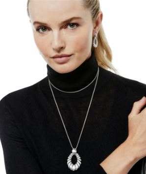 Brighton Athena Scalloped Necklace