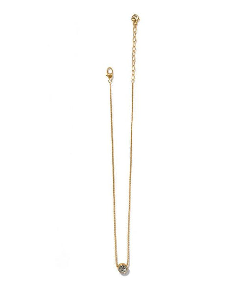 Brighton Ferrara Two Tone Luce Mini Pendant Necklace