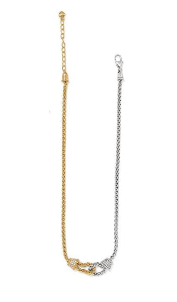 Brighton Meridian Ventus Two Tone Short Necklace