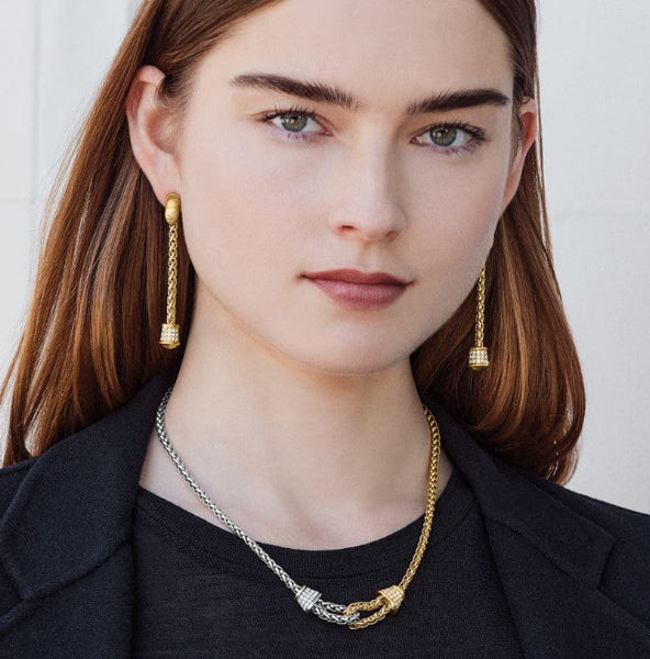 Brighton Meridian Ventus Two Tone Short Necklace