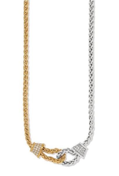 Brighton Meridian Ventus Two Tone Short Necklace