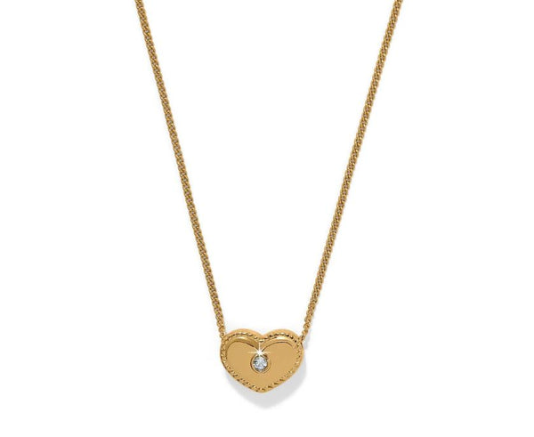 Brighton Illumina Celeste Heart Pendant Necklace