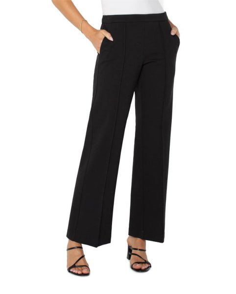 Kayla Wide Leg Pull-on Trouser