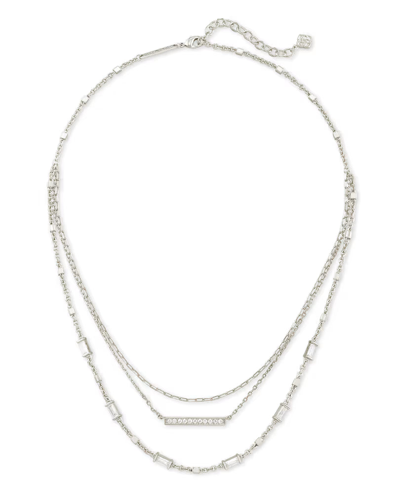 Kendra Scott Addison Multi Strand in Silver