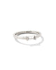 Kendra Scott Juliette Silver Band Ring in White CZ