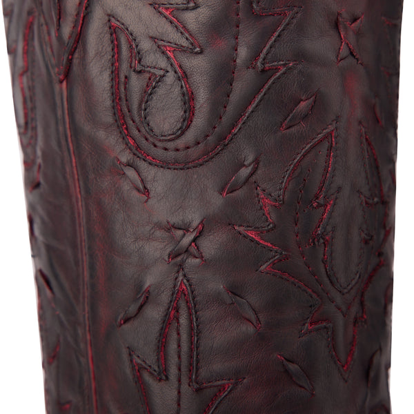 Reverie Knee High Corset - Black Cherry
