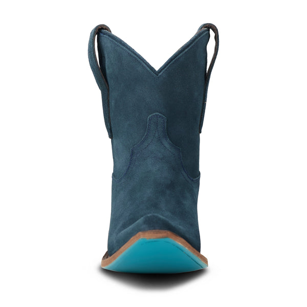 Emma Jane Bootie - Navy Suede