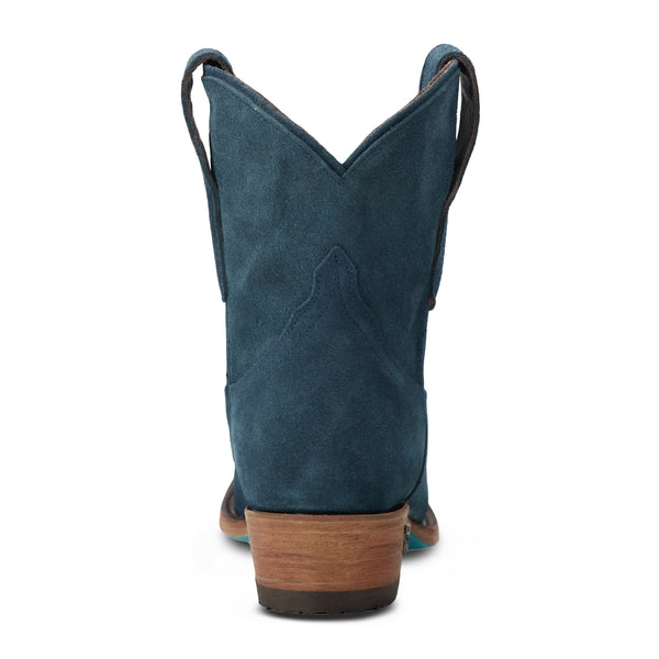 Emma Jane Bootie - Navy Suede