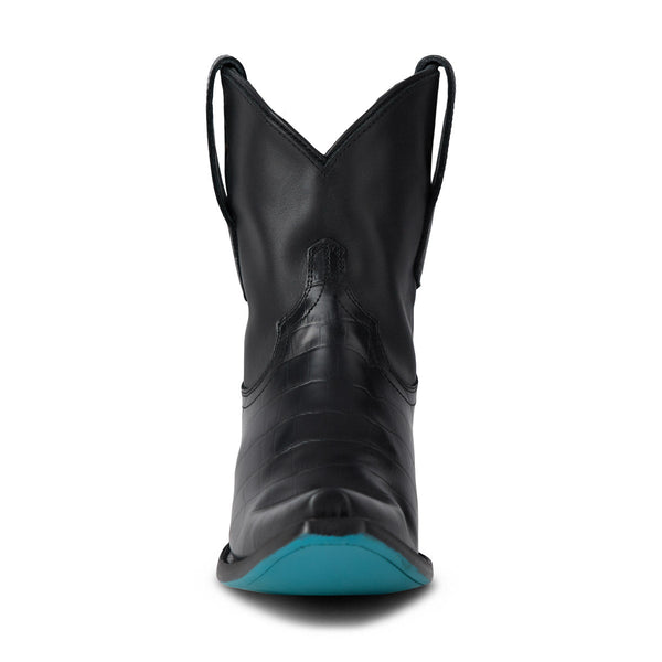 Emma Jane Bootie - Carbon Croc