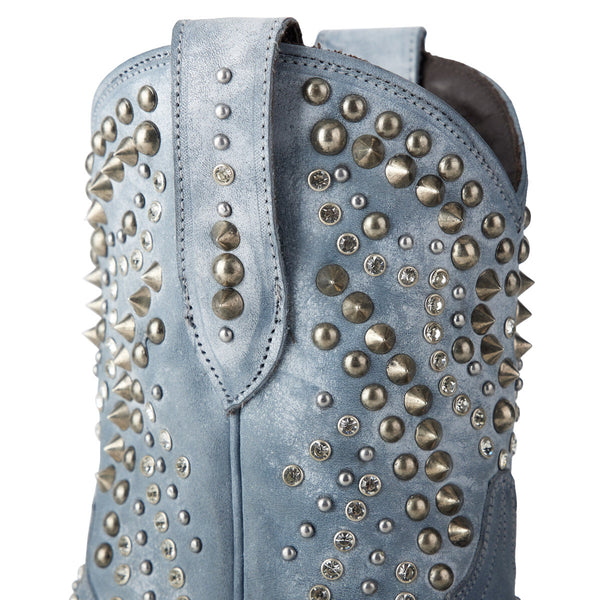 Dolly Bootie - Washed Denim