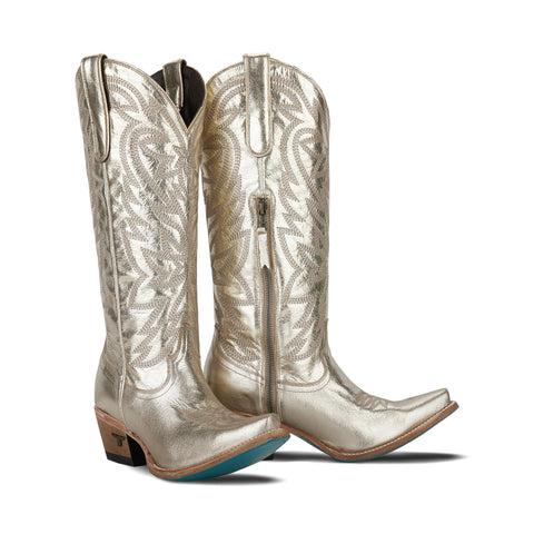 Smokeshow Boot - Champagne Metallic