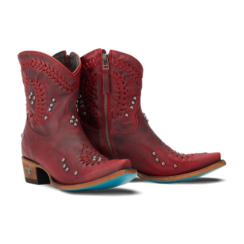 Cossette Bootie - Smoldering Ruby