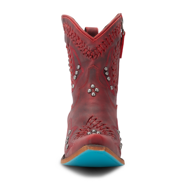 Cossette Bootie - Smoldering Ruby