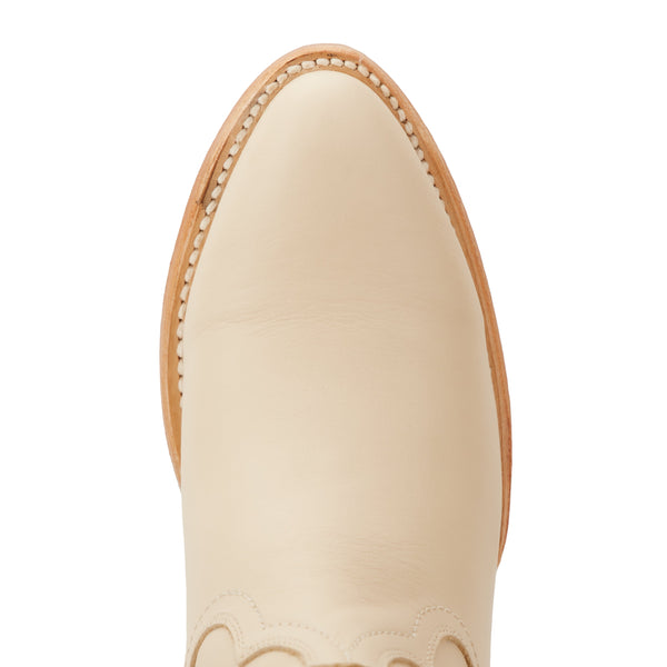Plain Jane Boot - Pale Ivory