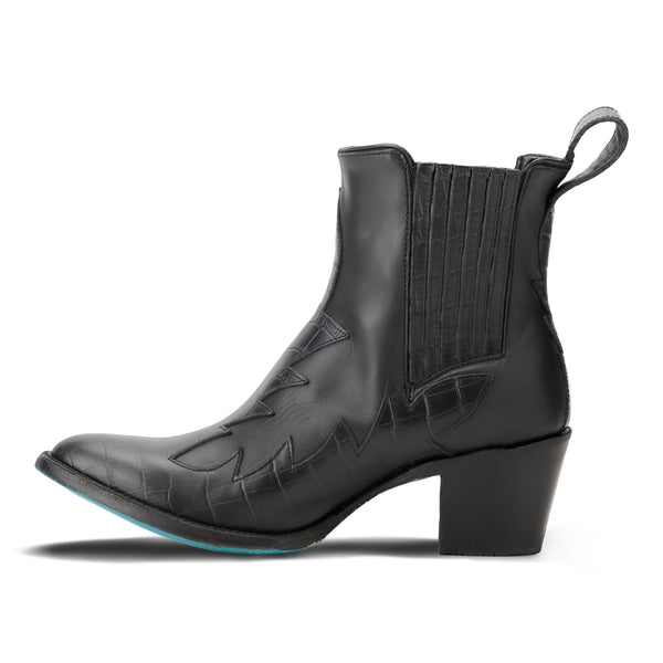 Western Chelsea Bootie - Jet Black