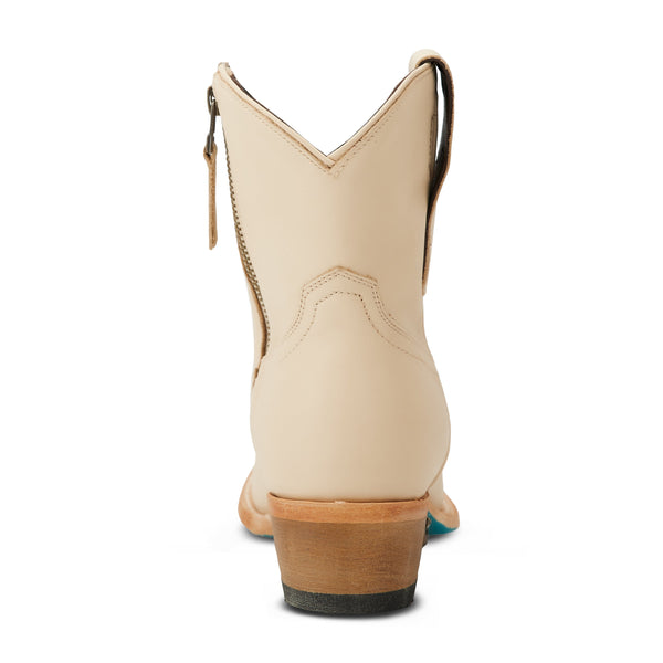 Plain Jane Bootie - Pale Ivory