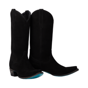 Emma Jane Boot - Soft Black Suede