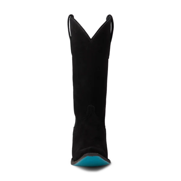 Emma Jane Boot in Soft Black Suede