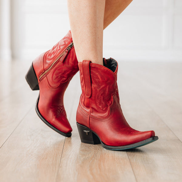 Smokeshow Bootie - Smoldering Ruby