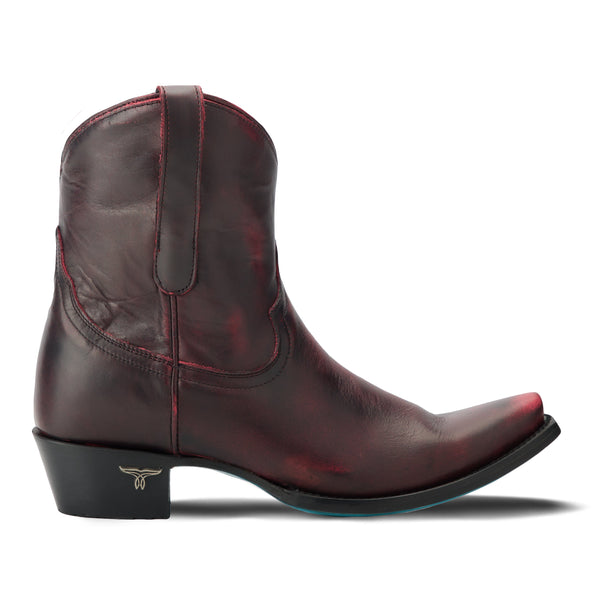 Emma Jane Bootie - Black Cherry