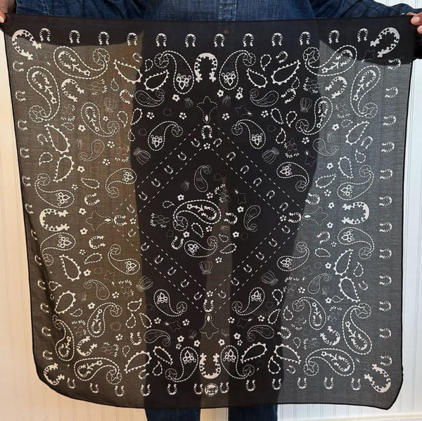 Fringe Scarves Luck Be A Paisley