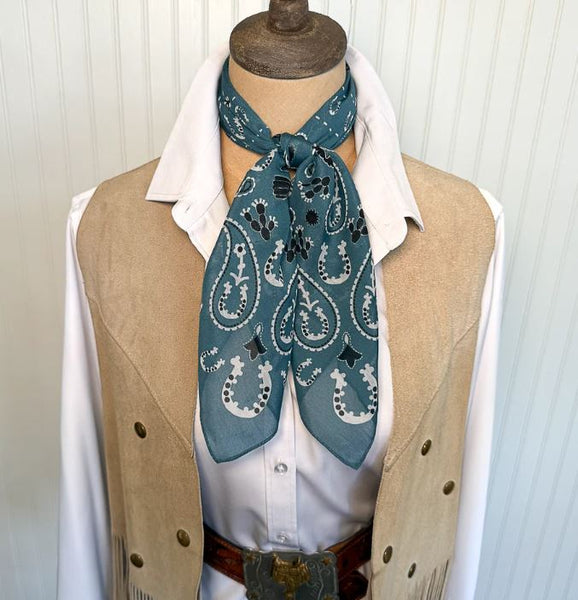 Fringe Scarves Luck Be A Paisley