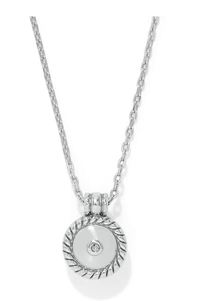 Brighton Illumina Celeste Dome Silvet Necklace