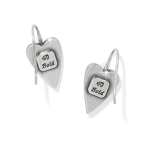 Brighton Love Messages B Bold French Wire Earrings