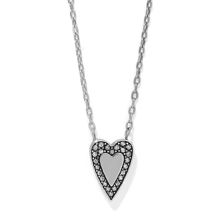 Brighton Love Messages B Bold Reversible Necklace