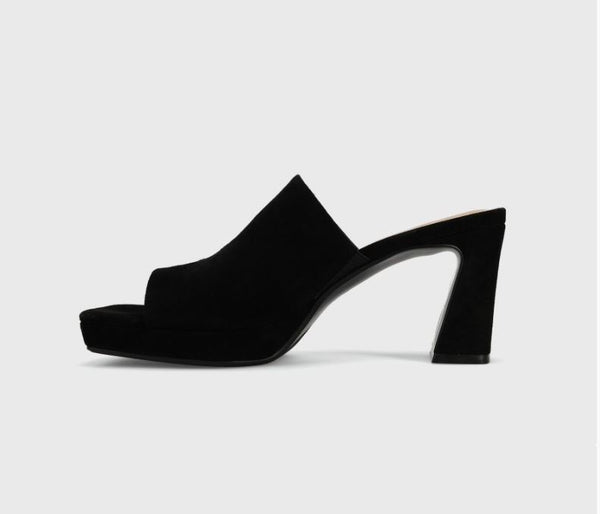 Vaneli Mantie Black Suede
