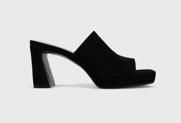 Vaneli Mantie Black Suede