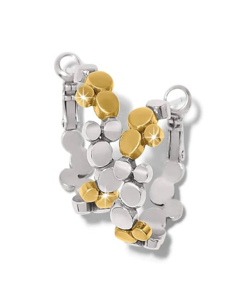 Brighton Pebble Edge Small Hoop Earrings