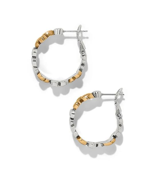 Brighton Pebble Edge Small Hoop Earrings