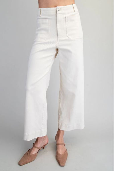 Soft Washed Wide Leg Pant