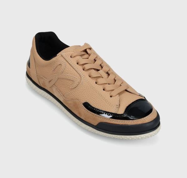 Vaneli Potsie in Light Fawn Milled Calf