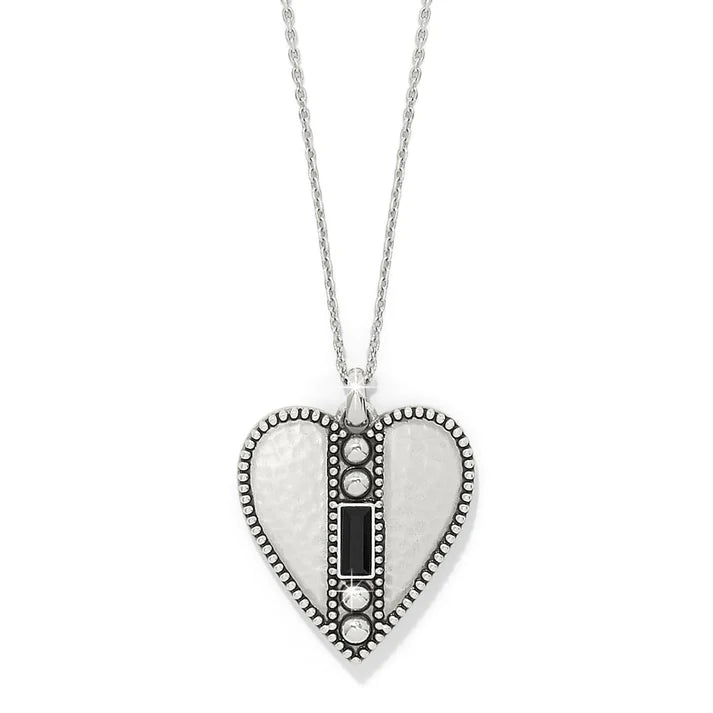 Brighton Pretty Tough Gem Heart Necklace