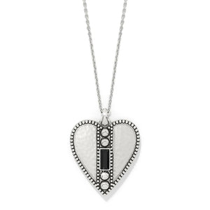 Brighton Pretty Tough Gem Heart Necklace