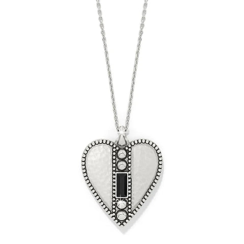 Brighton Pretty Tough Gem Heart Necklace