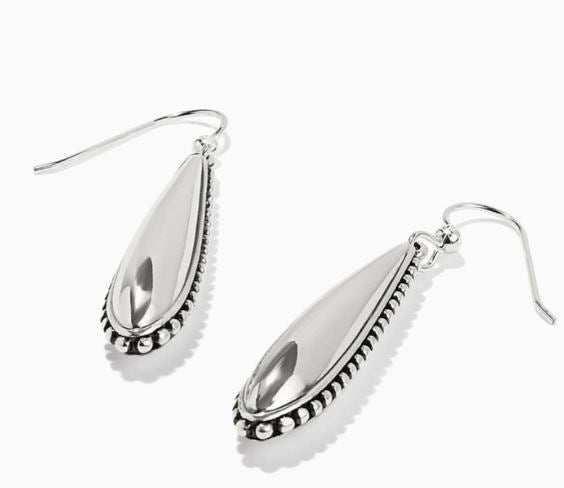 Brighton Pretty Tough Small Droplet French Wire Earrings