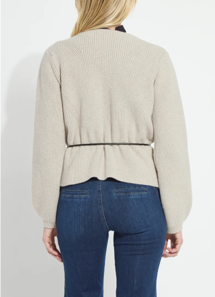Ravenna Peplum Knitted Cardigan