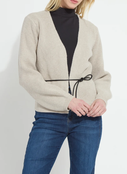 Ravenna Peplum Knitted Cardigan